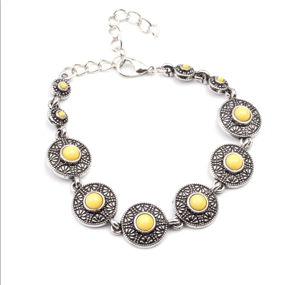 Springtime Special - Yellow Bracelet - image 1